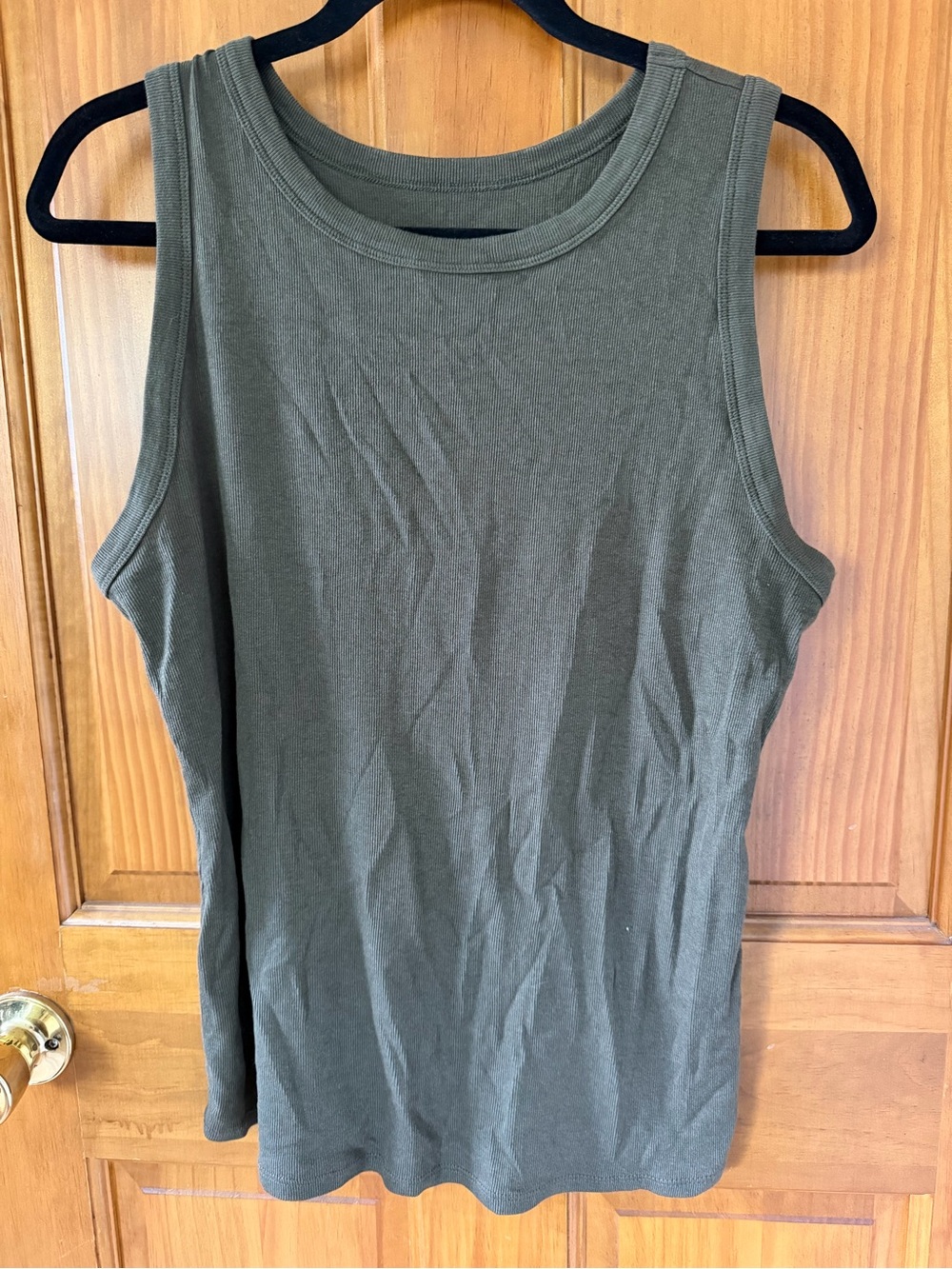 a new day Olive Green Sleeveless Tank Top